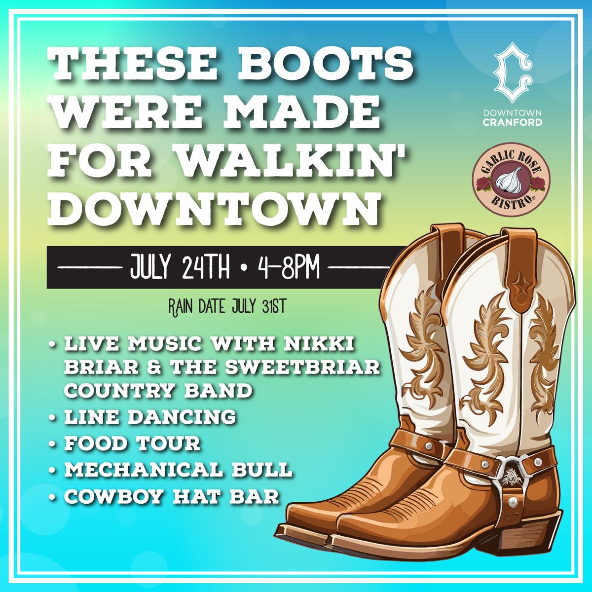 These Boots Were Made for Walkin' Downtown