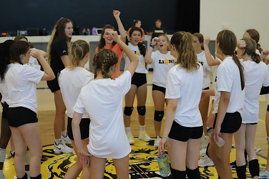GIRLS Volleyball Camp 3 - Grade 7-10  Aug.12-15th   2:00-5:00pm  $225