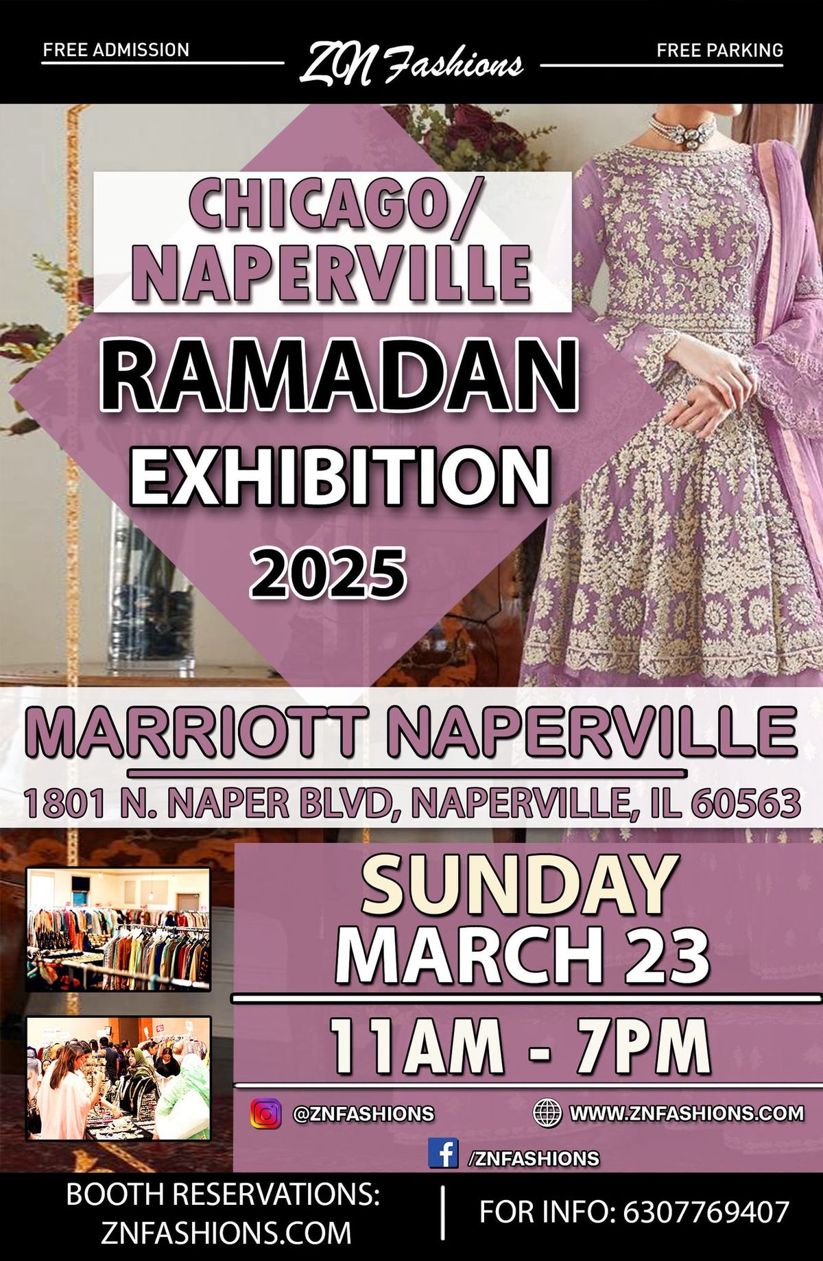 ZN Fashions Chicago\/Naperville Ramadan Exhibition