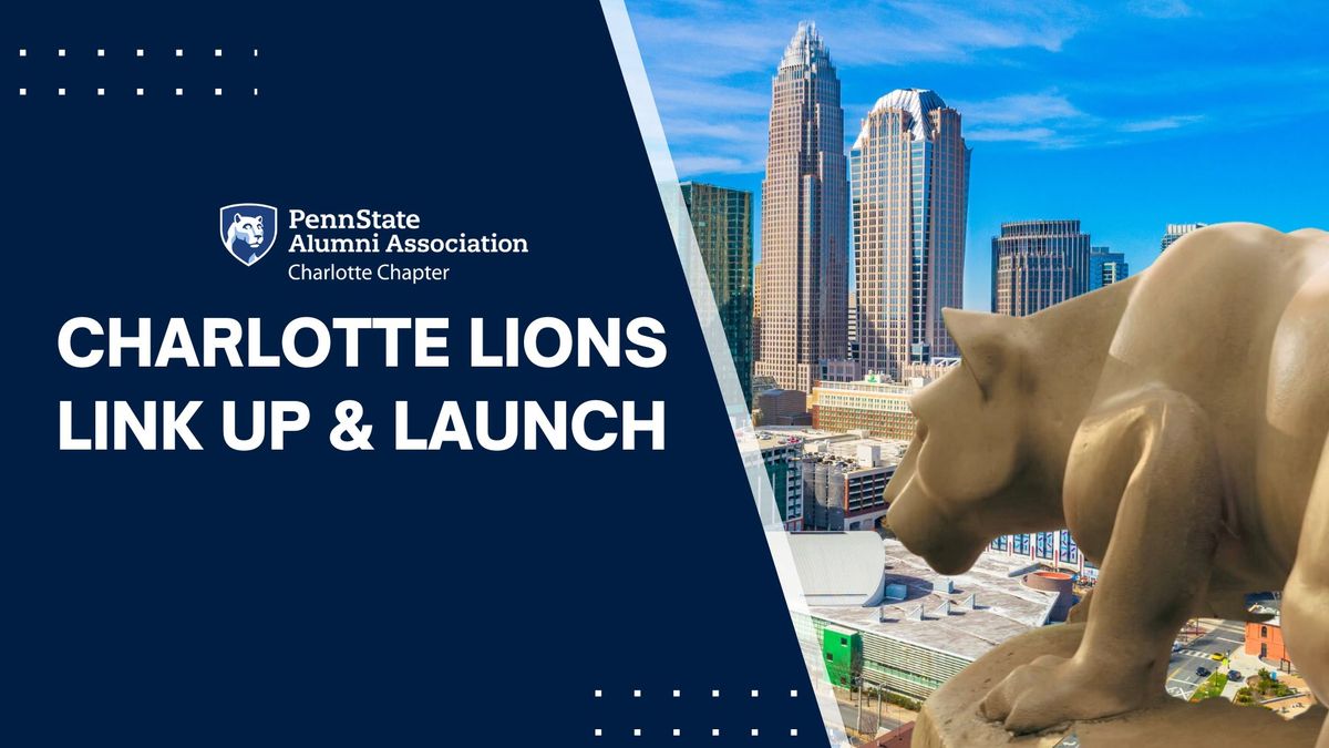 Lions Link Up & Launch - Networking Event
