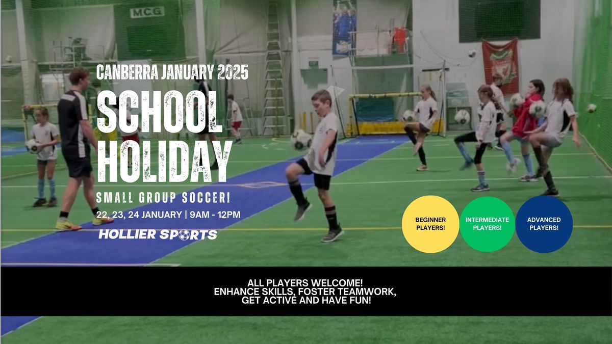 January Soccer Holiday Program