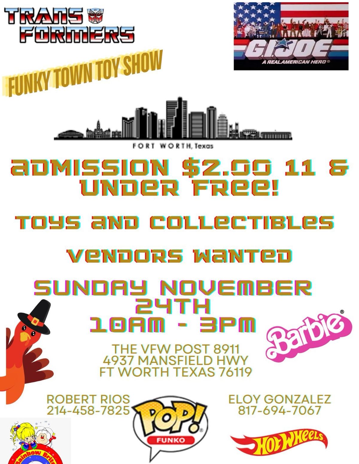 Funky town toy show