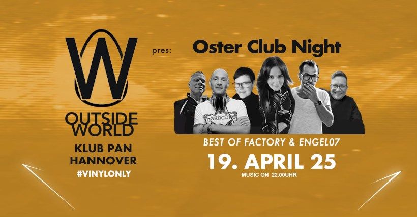 OSTER CLUB RAVE by OUTSIDE WORLD