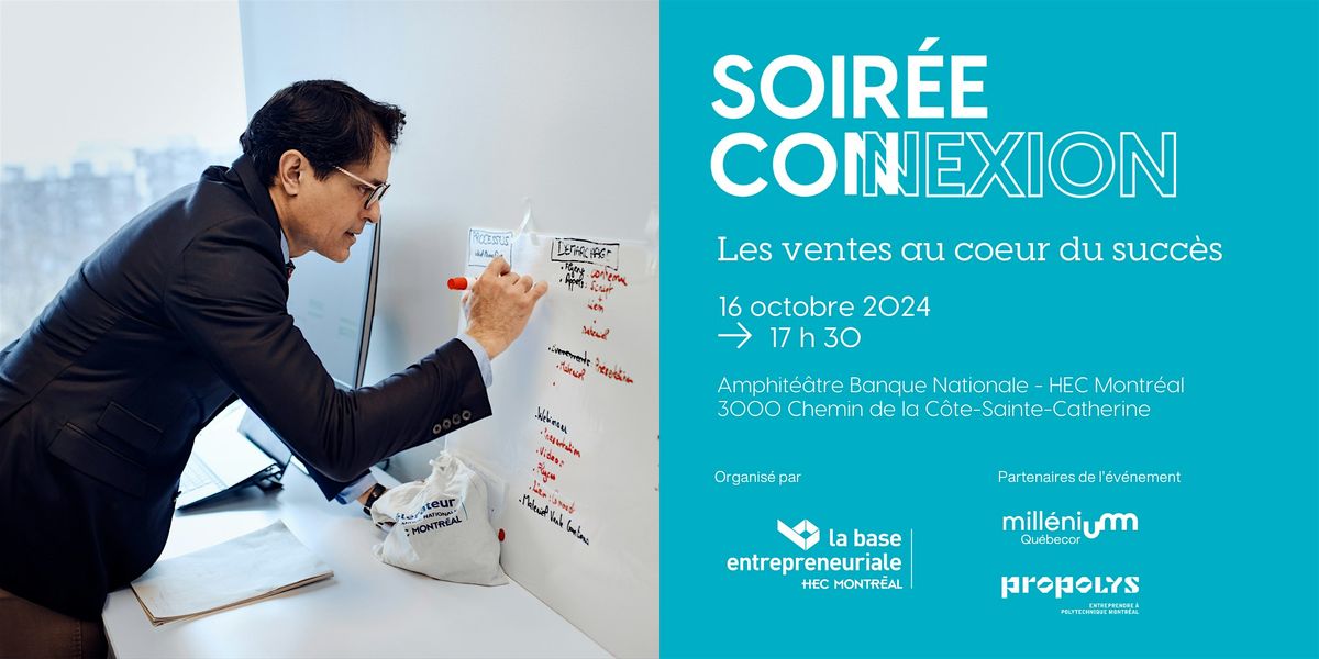 Soir\u00e9e Connexion : Les ventes au coeur du succ\u00e8s