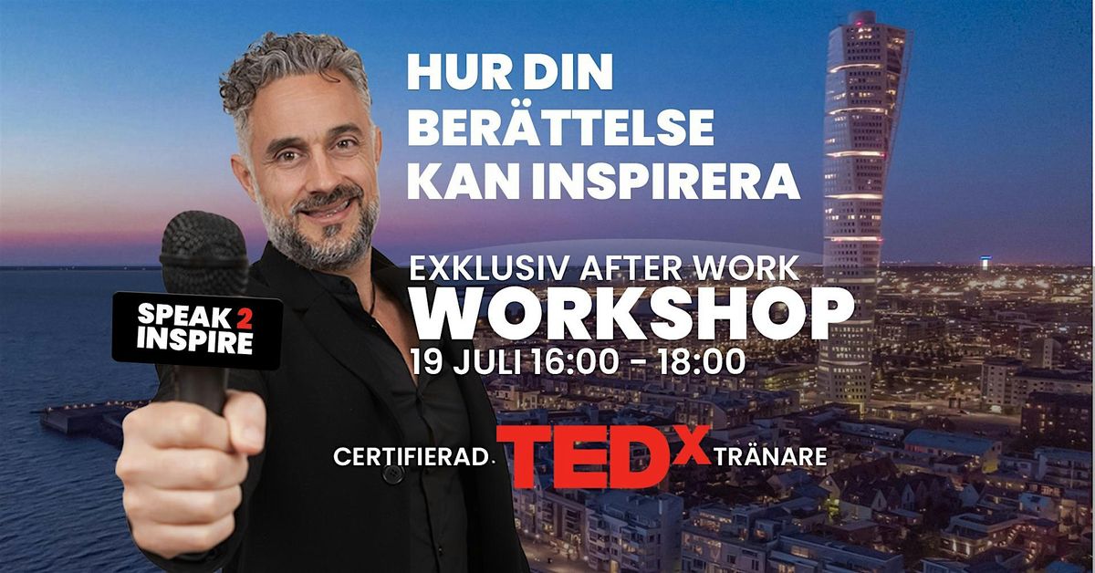 Exklusive Afterwork & workshop: Speak 2 Inspire - Not 2 Impress