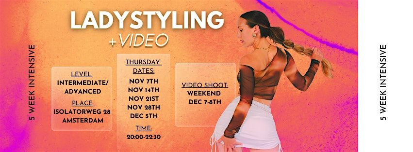 LADYSTYLING 5-week Intensive + Video Shoot