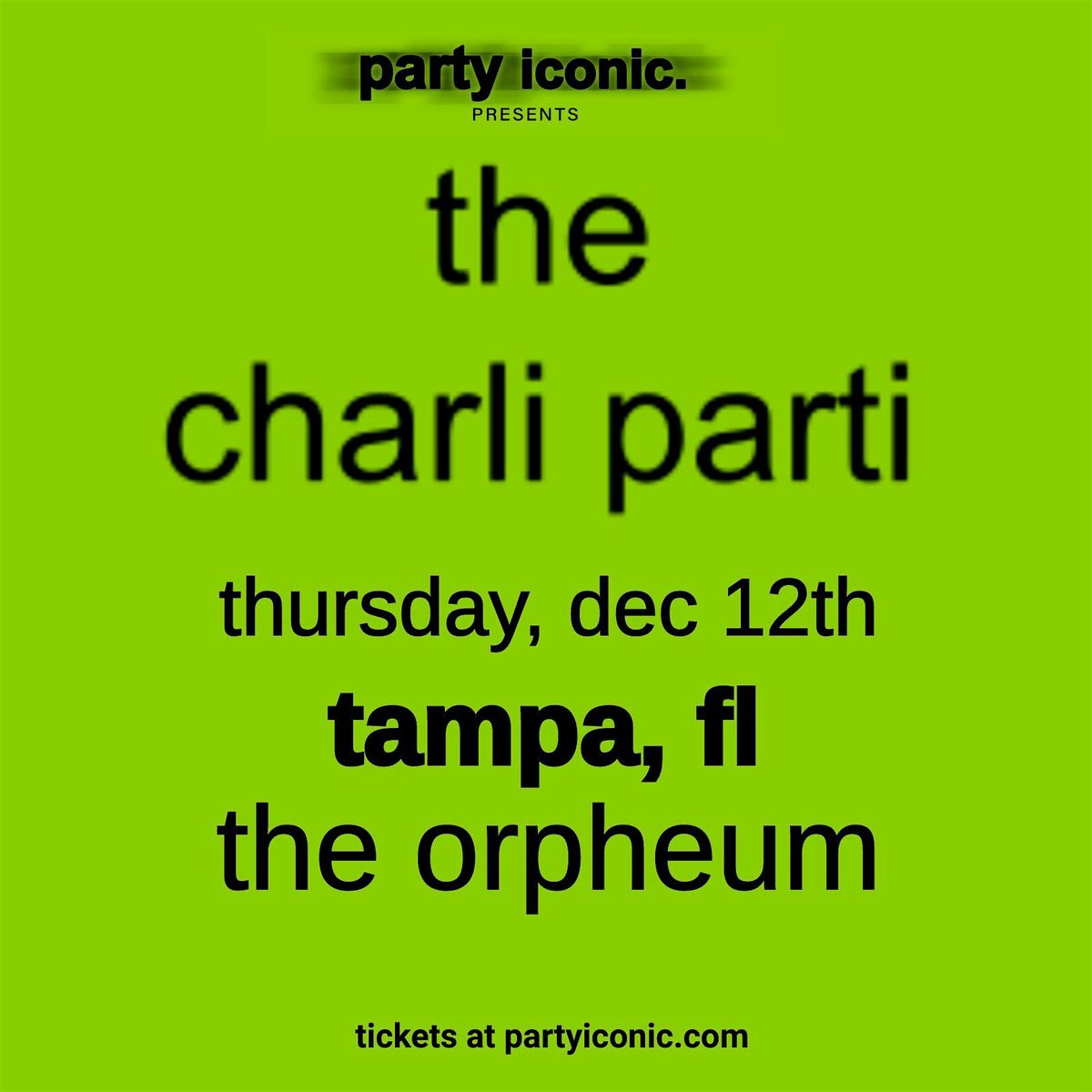 The Charli Party