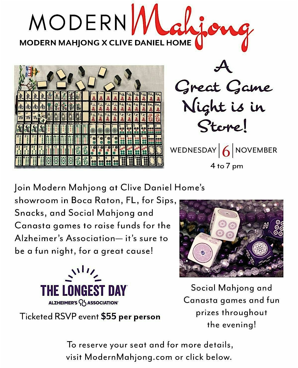 A Great Game Night is in Store Modern Mahjong x Clive Daniel Home