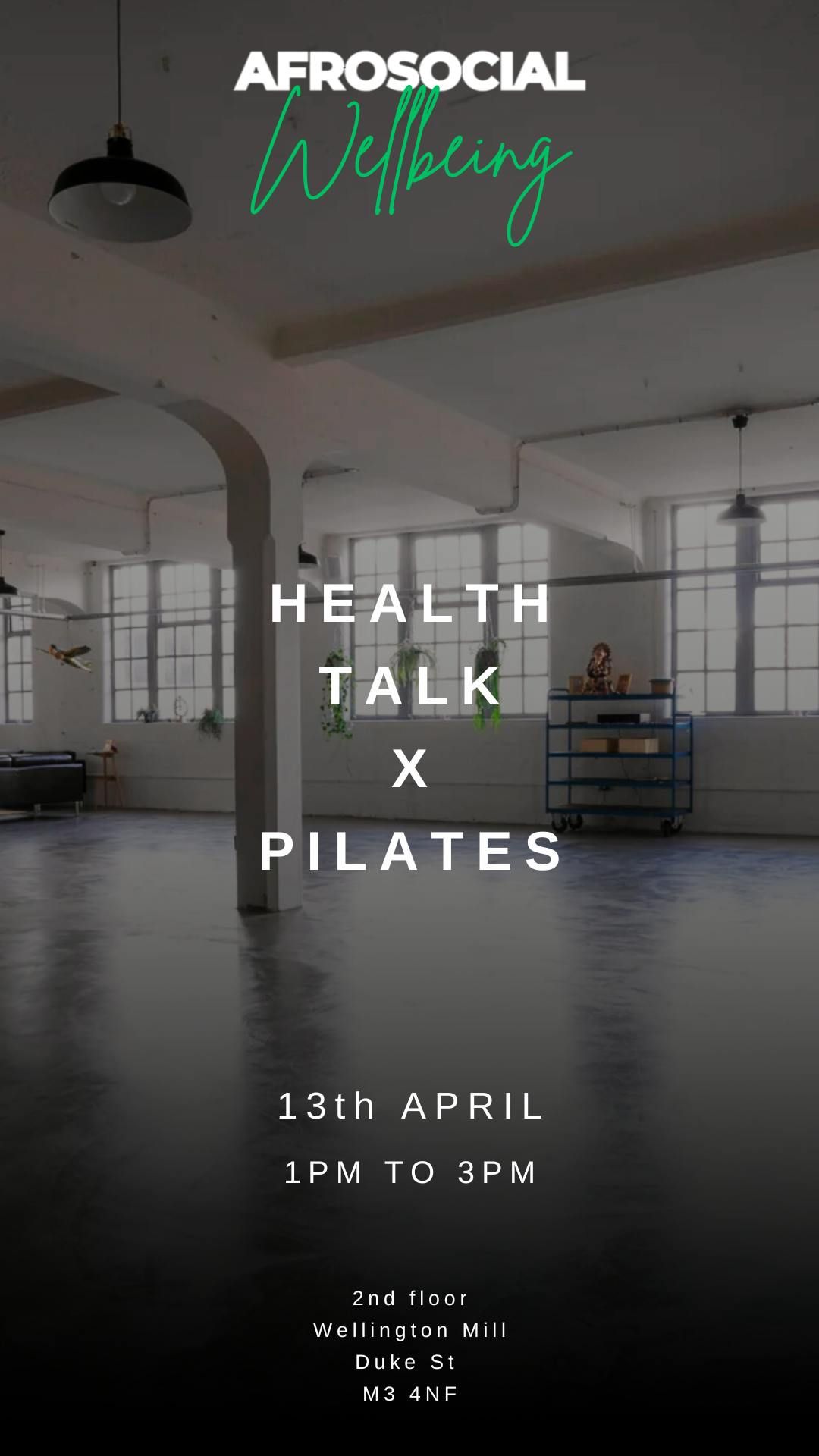 Health Talk x Pilates with FitLink