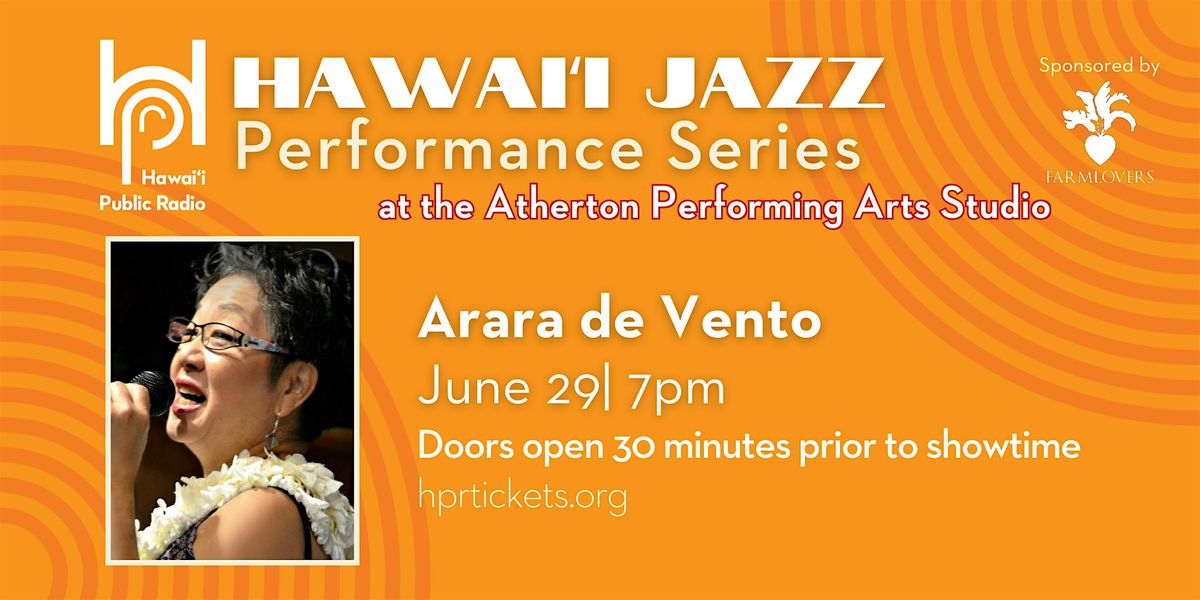 HPR Jazz Performance Series -  Arara de Vento