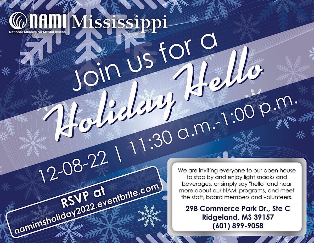 NAMI Mississippi Holiday Hello 2022, NAMI Mississippi, Ridgeland, 8 December 2022
