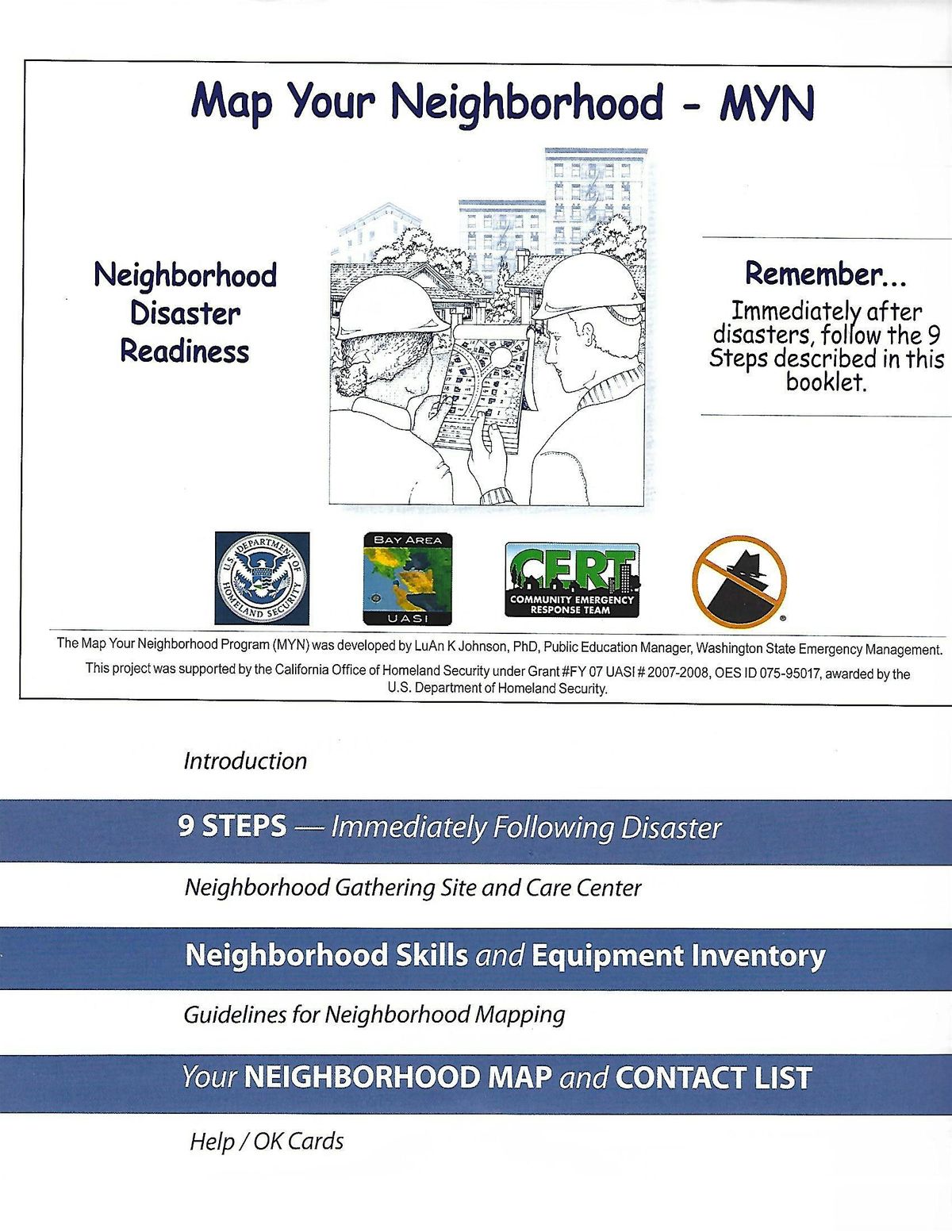 Map Your Neighborhood 1 and 2 Park Library January 7th at 5:30pm