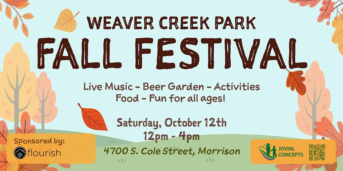 Weaver Creek Park Fall Festival