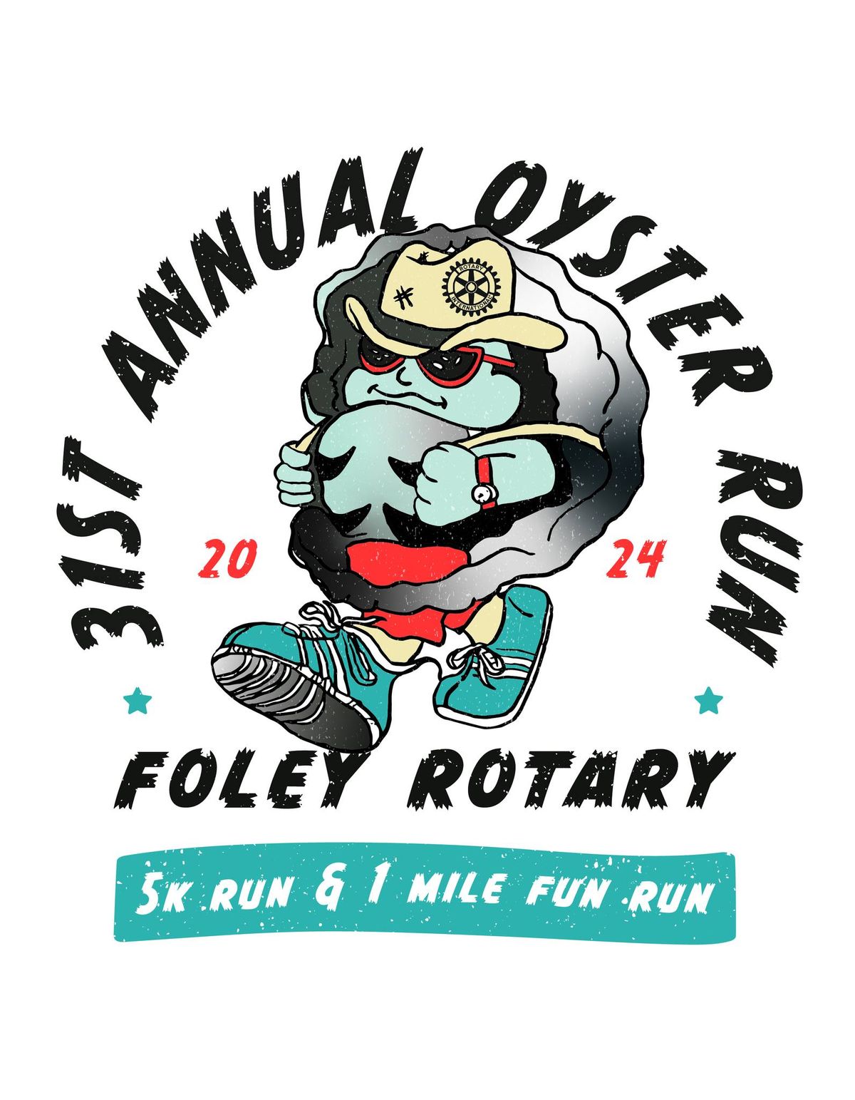 31st Annual Foley Rotary Oyster Run 