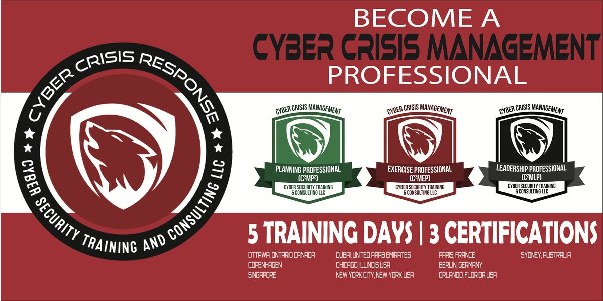 (Dubai) Cyber Crisis Management Certification