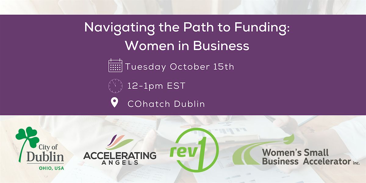 Navigating the Path to Funding: Women in Business