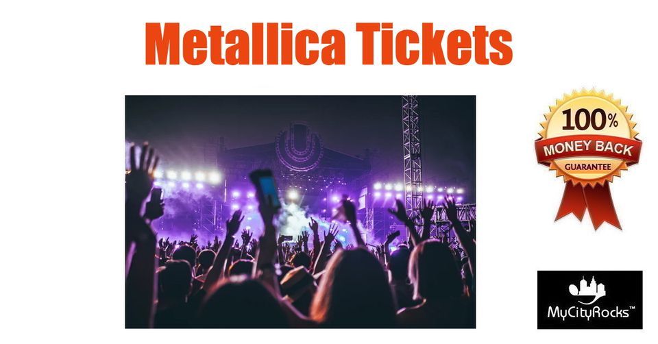 Metallica Tickets Montreal Quebec Canada Olympic Stadium Pantera & Mammoth WVH