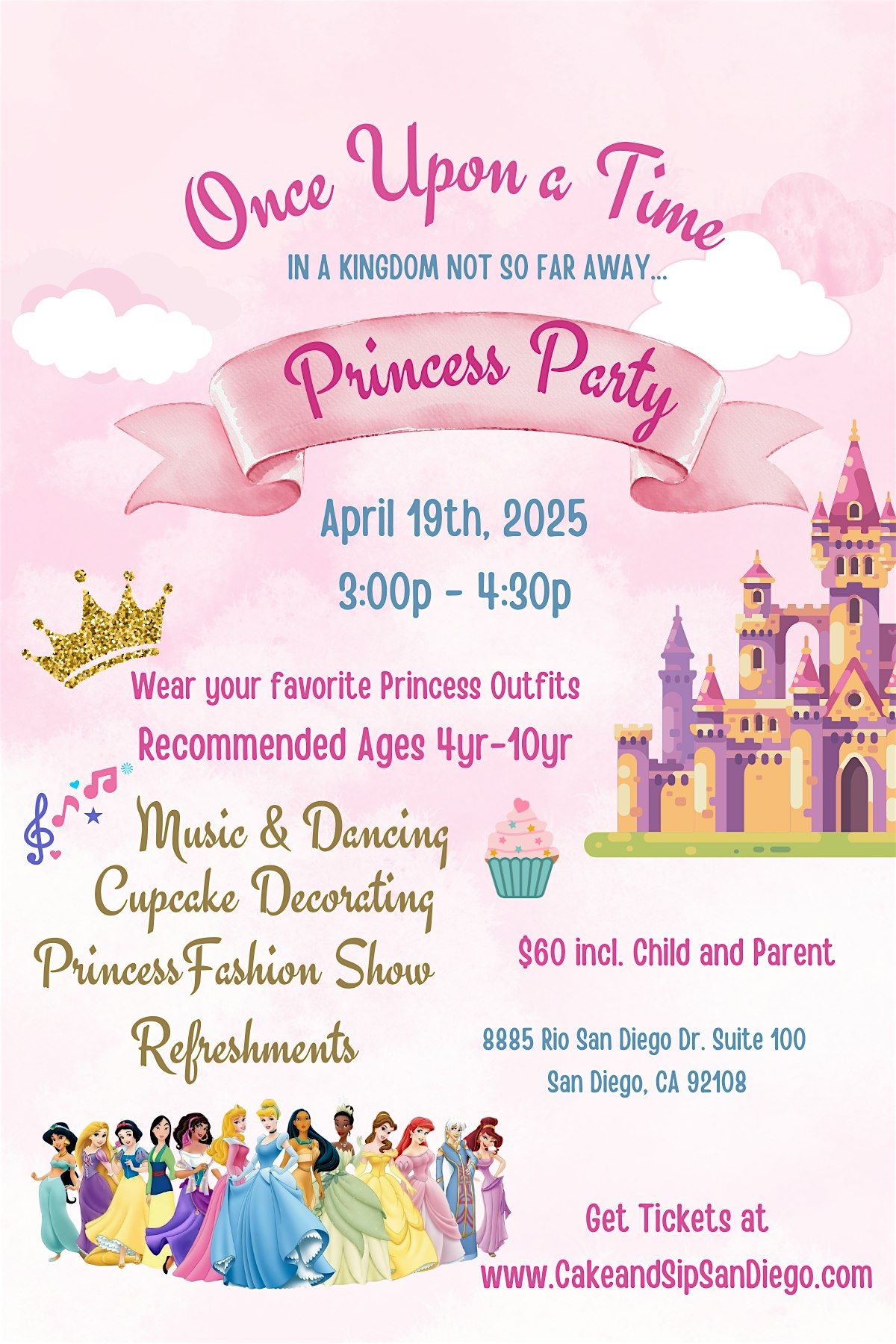 "Enchanted Princess  Party"