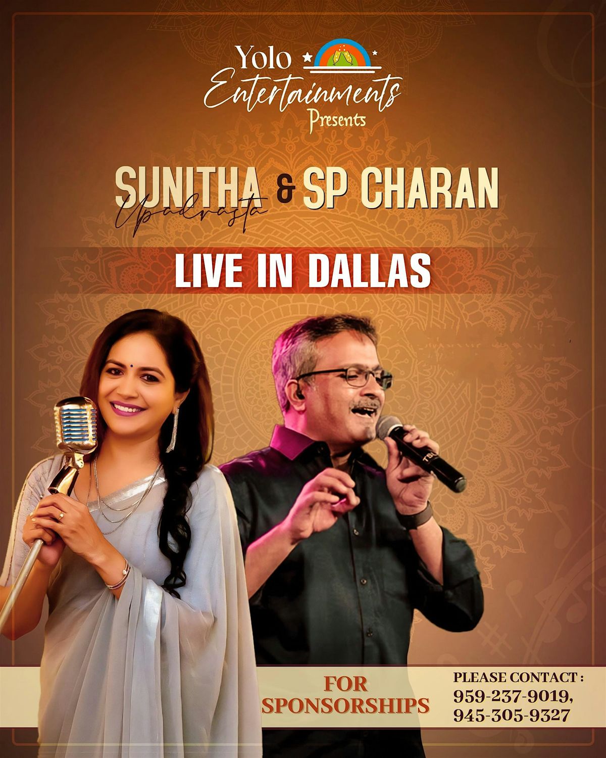 Sunitha Upadrasta & SP Charan Live in Dallas || Tollywood