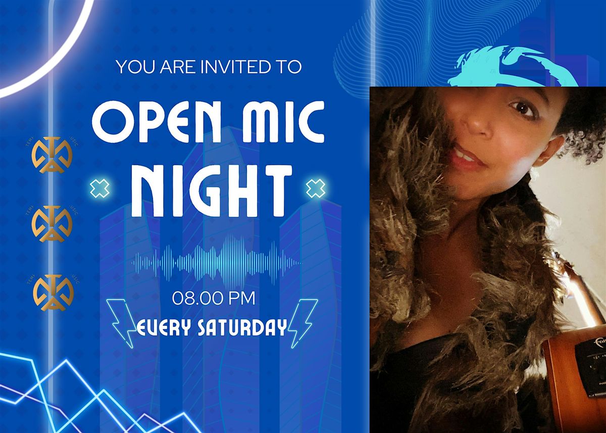 TAM's Vineyard Open Mic Saturdays with Jamilah & Special Guest Hosts