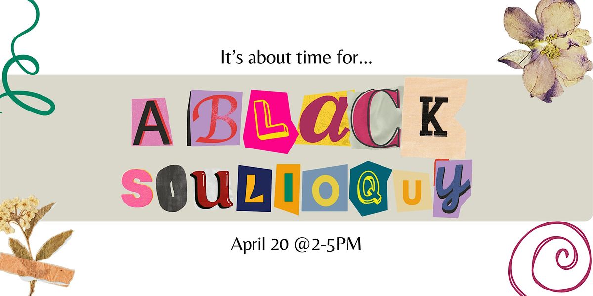 A Black Souliloquy
