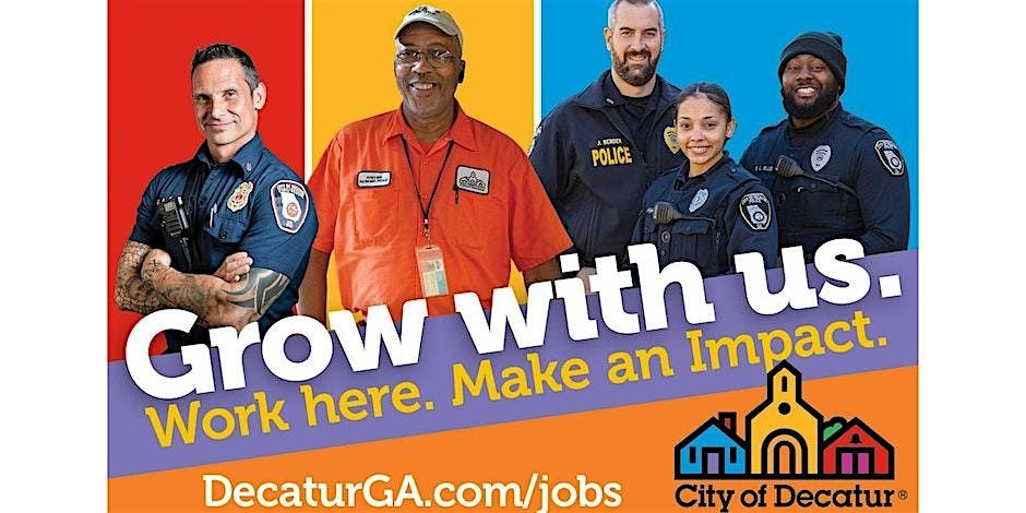 City of Decatur Parks and Recreation Hiring Event