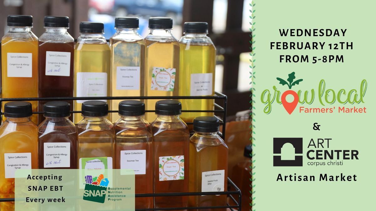 Grow Local Farmer's Market | Wednesday, February 12th, 2025