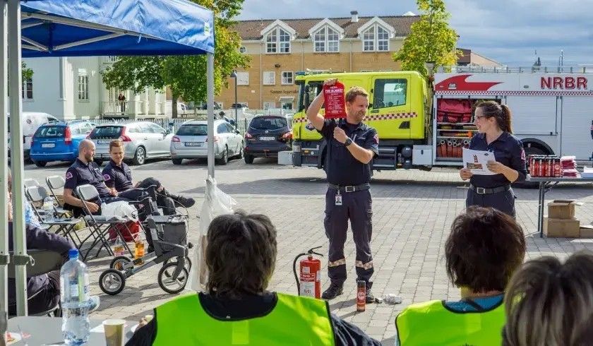 Trygghetstreff med brannvesenet