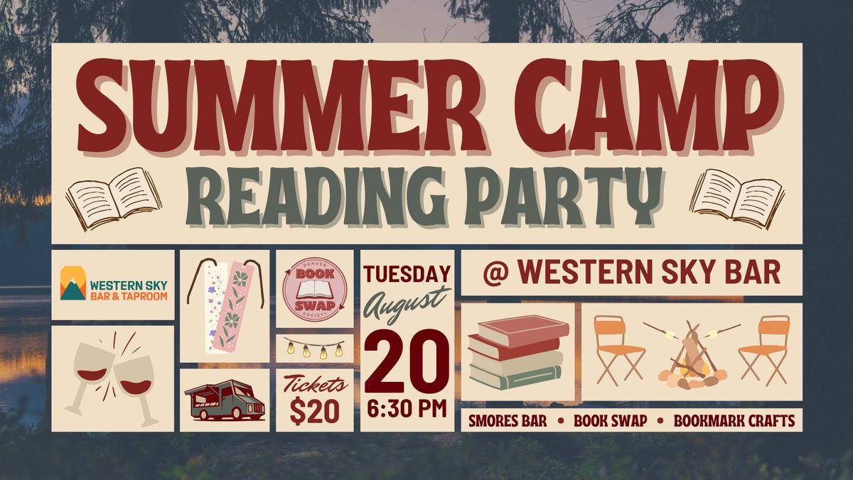 Summer Camp Reading Party & Book Swap