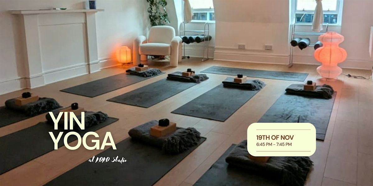Yin Yoga at Koko Studio