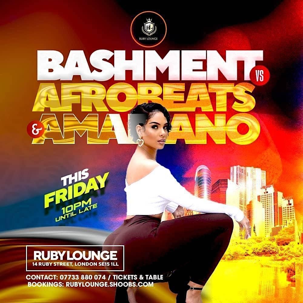 FREE AFROBEATS BASHMENT PARTY EVERYONE FREE BEFORE MIDNIGHT