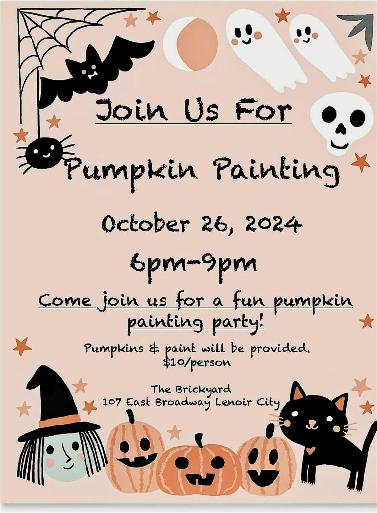 Pumpkin Painting Party