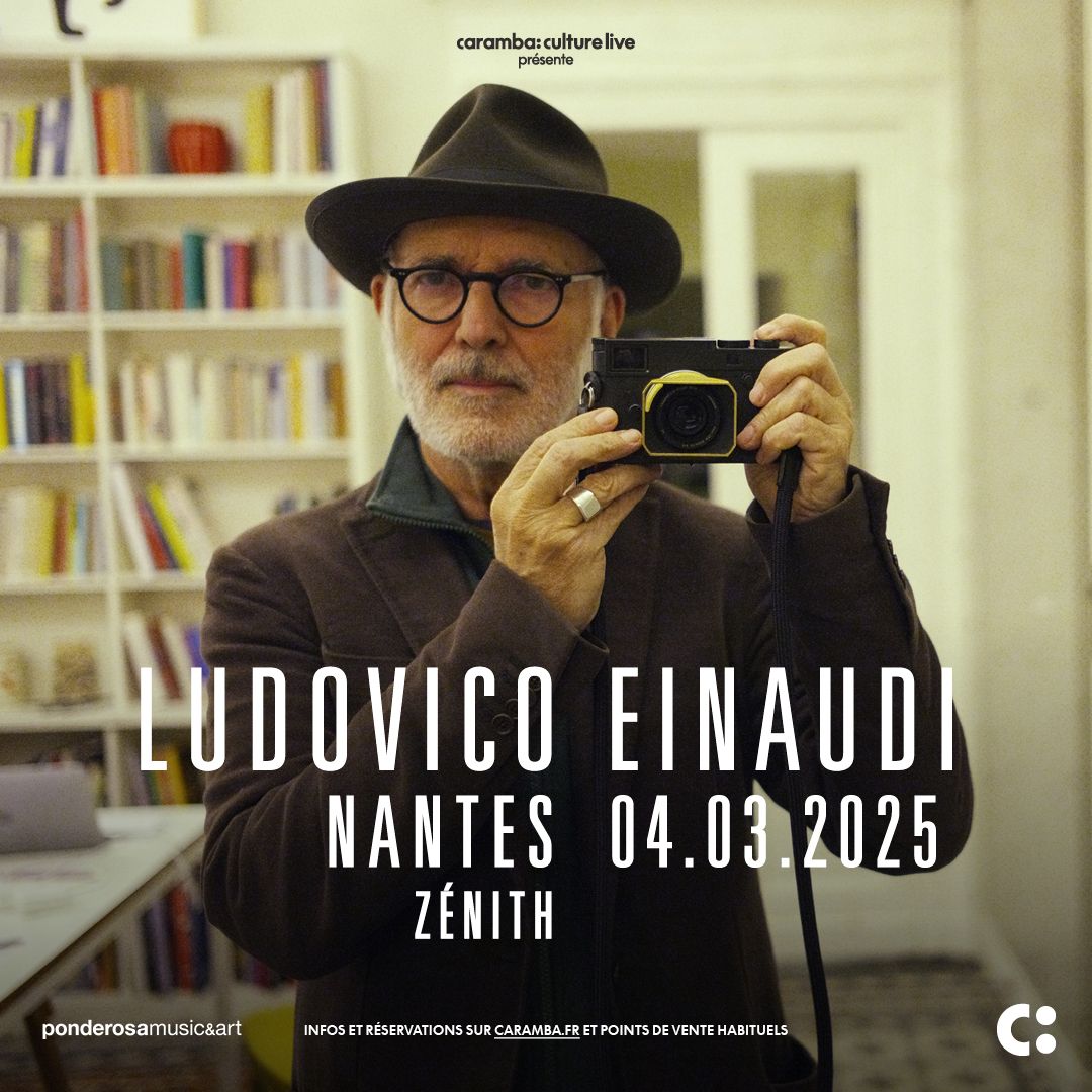 Ludovico Einaudi en concert \u00e0 Nantes \u2022 4 mars 2025 \u2022 Z\u00e9nith