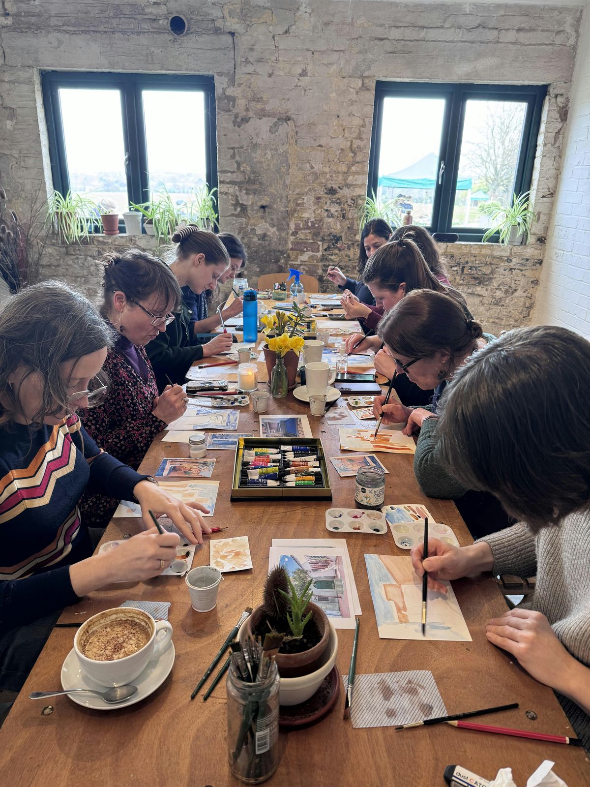 Mindfulness Through Art in Watercolour