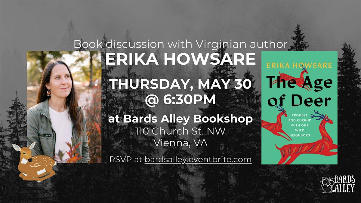Book Talk & Reading: Erika Howsare | THE AGE OF DEER