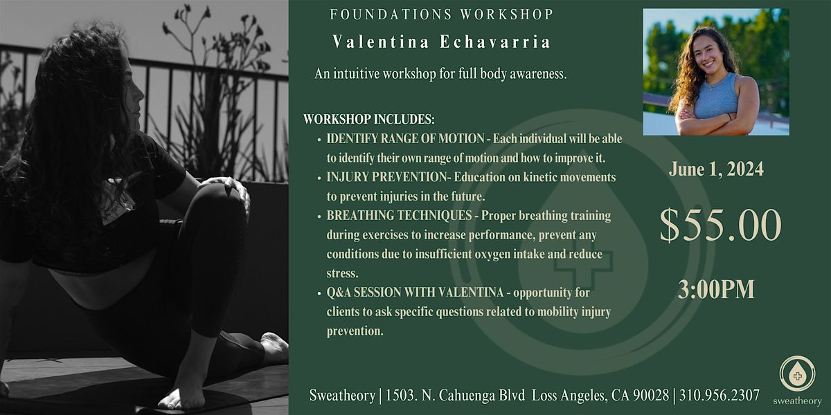 Foundations Workshop - An intuitive workshop for full body awareness.