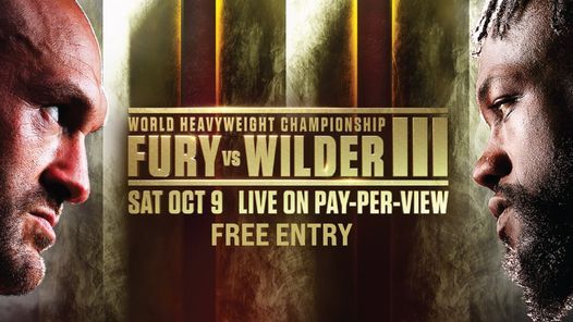 Tyson Fury vs. Deontay Wilder III \u2013 Watch Party