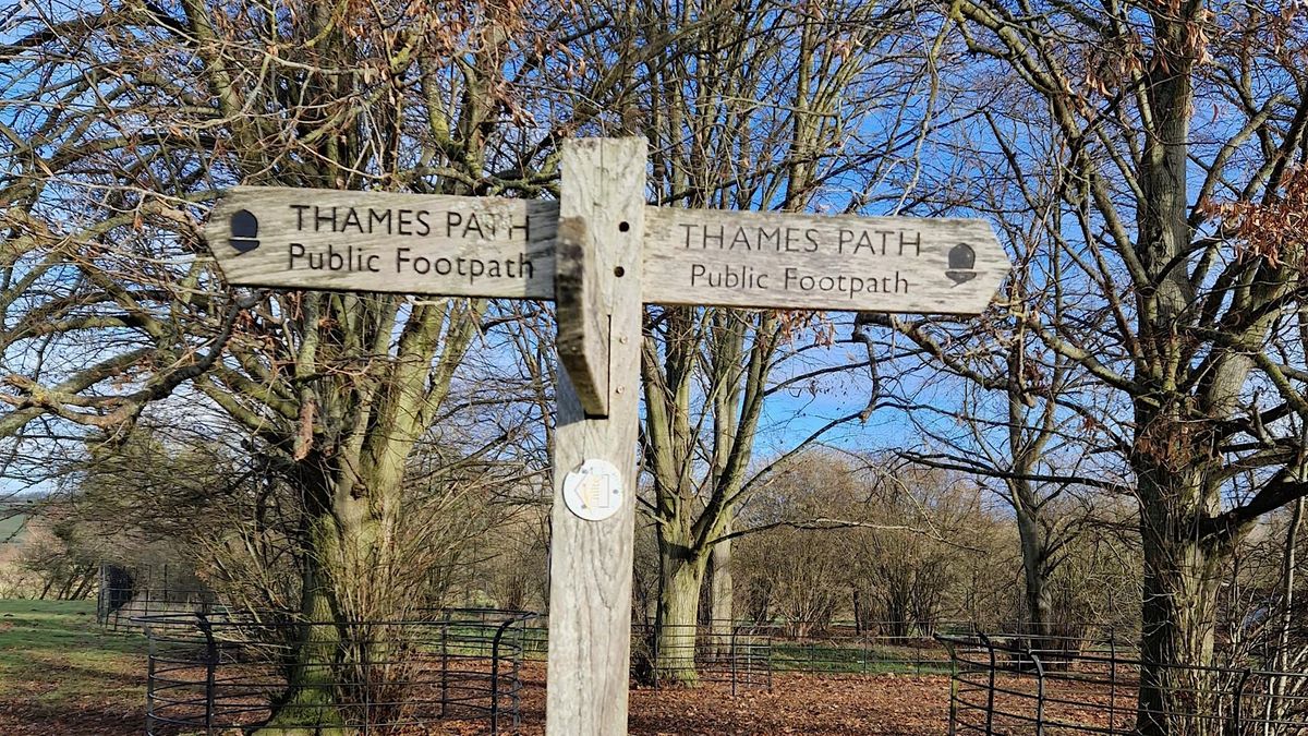 Thames Path National Trail Reading to Goring, Thames Promenade, Reading ...