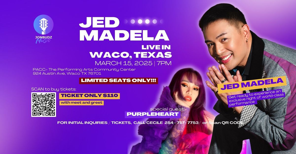 Jed Madela Live in Waco, Texas