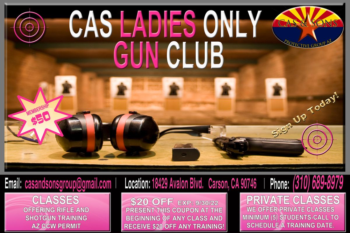 CAS Ladies ONLY Basic Handgun Class AZ