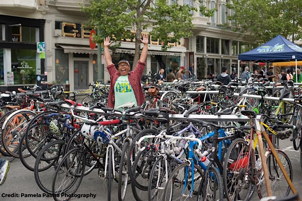 Oakland Ballers Bike Valet  7\/14