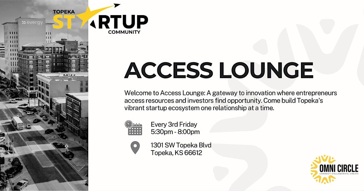 Topeka Startup Community - Access lounge