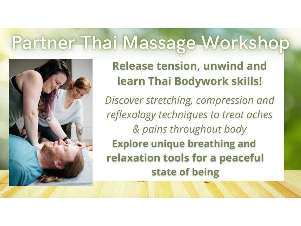 Partner Thai Massage Workshop
