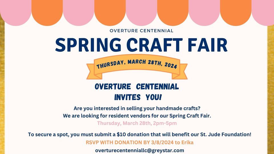 Overture Centennial Spring Craft Fair
