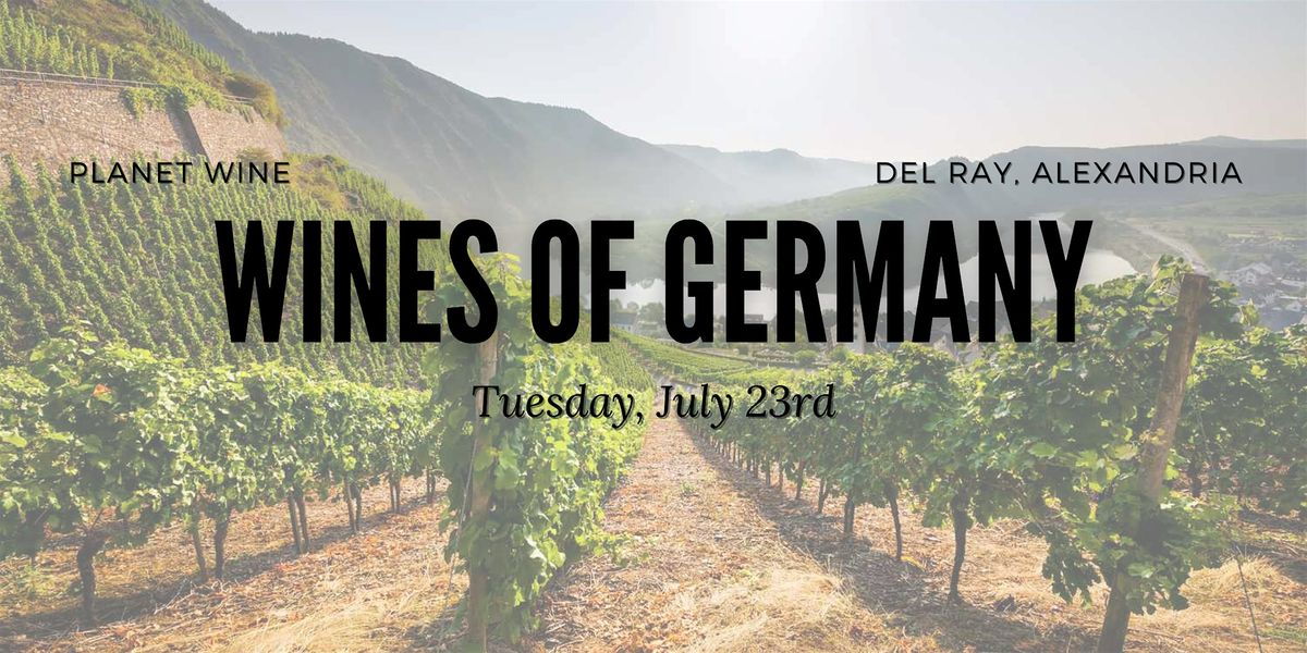 Planet Wine Class - Wines of Germany
