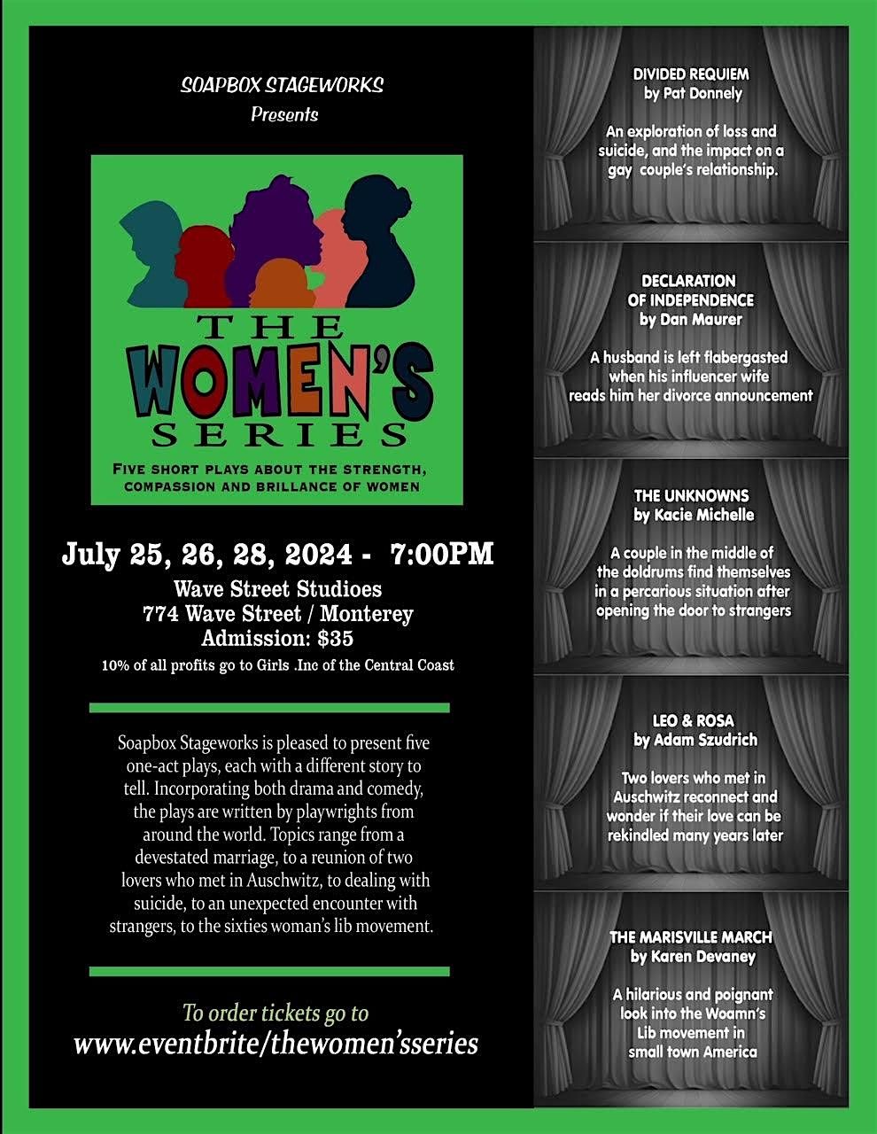 Soapbox Stageworks The Women's Series