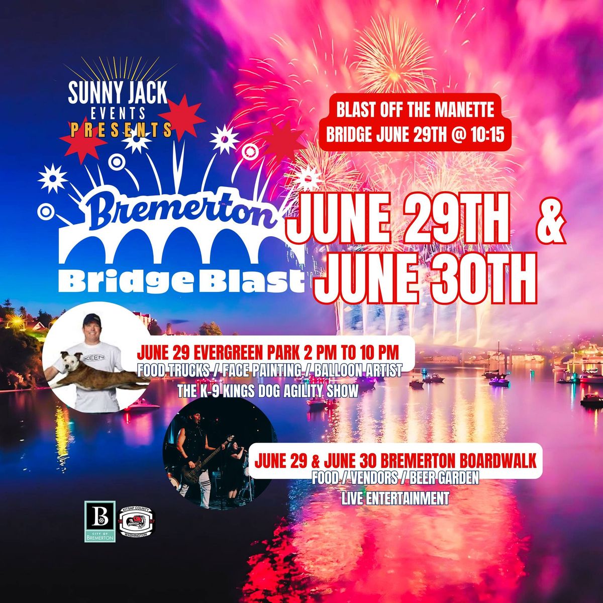 Bremerton Bridge Blast 2024! Get Your VIP Tickets TODAY! 