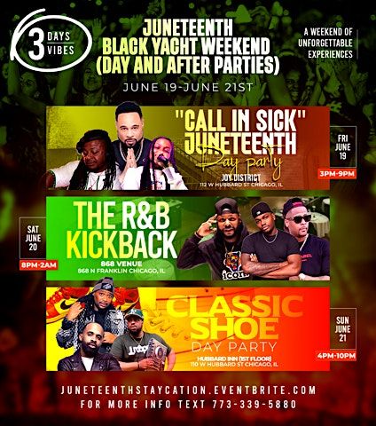 Juneteenth + Black Yacht Weekend Staycation