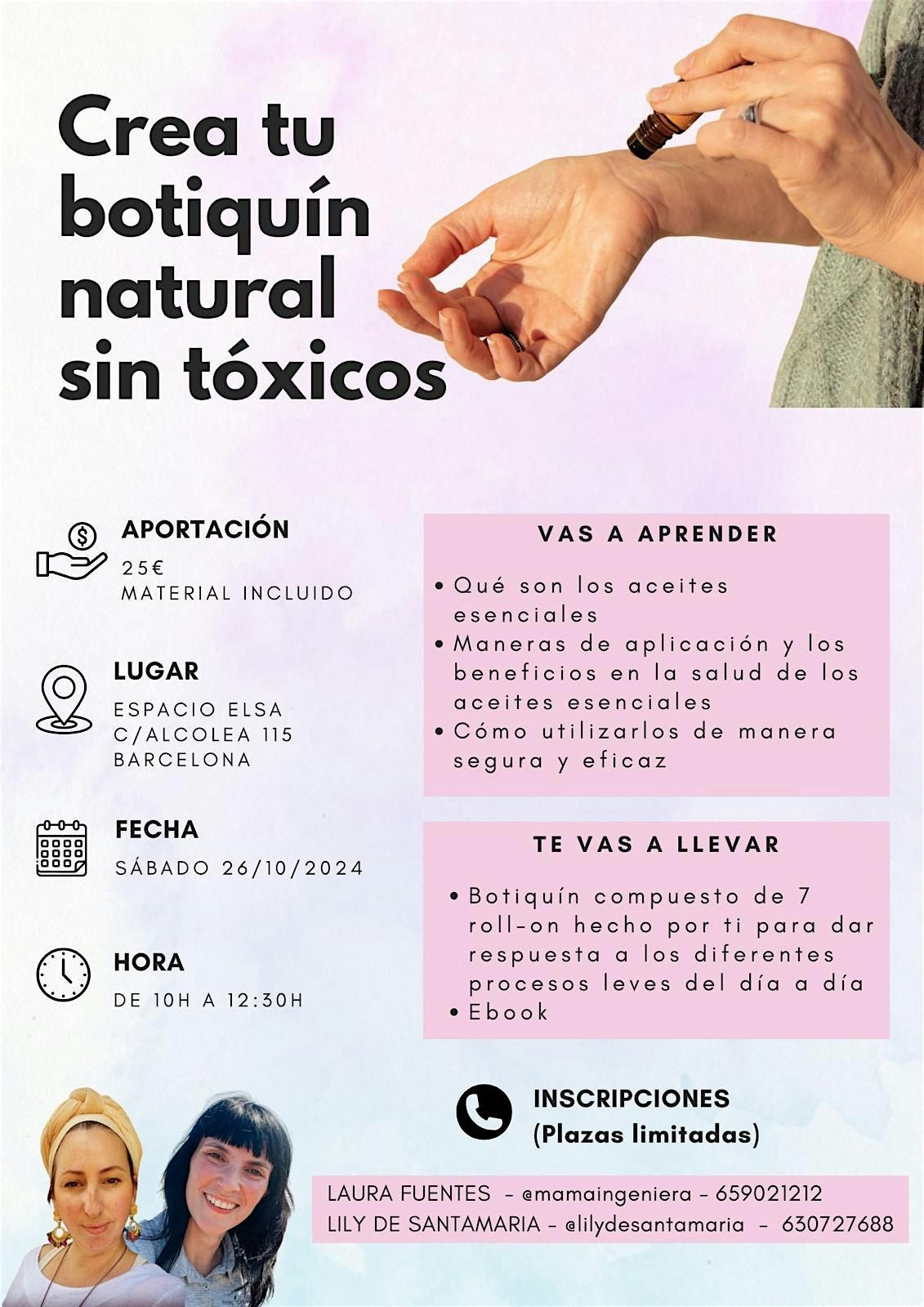 Crea tu botiqu\u00edn natural sin t\u00f3xicos