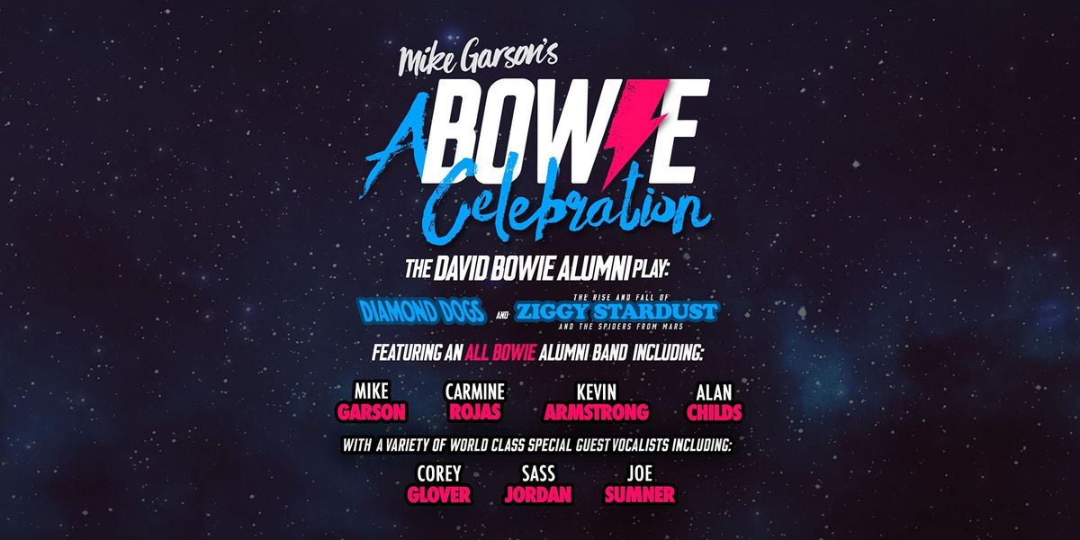 A Bowie Celebration: Bowie Alumni Play Diamond Dogs & Ziggy Stardust